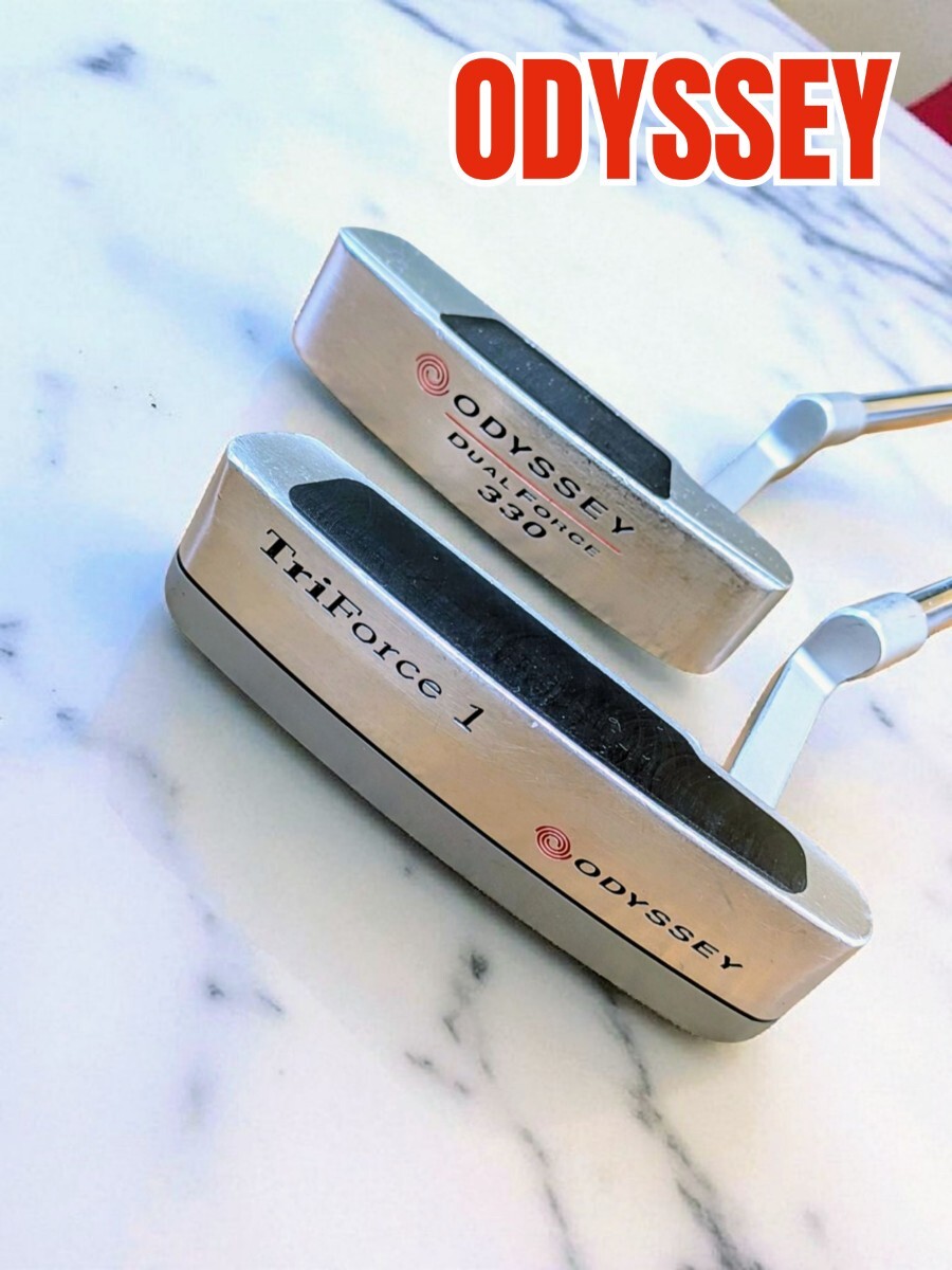 オデッセイ ODYSSEY TriForce 1 & DUAL FORCE 330 2本セット 34インチ トライフォース&デュアルフォース拍卖