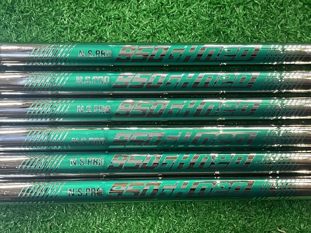 アイアン用スチールシャフト NSプロ 950GH ネオ (S) 6I用~PW用,AW用 6本セット 日本シャフト pro neo ■*MP@1*V*087拍卖
