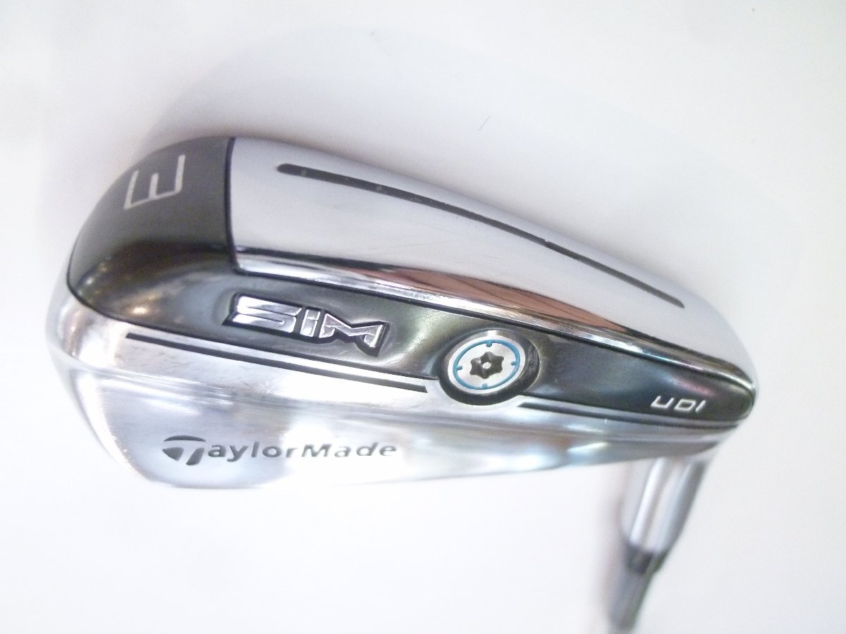 中古 リシャフト TaylorMade テーラーメイド SIM UDI アイアン型 ユーティリティ Fujikura MCI BLACK 100【X】#3*MP@1*V*223拍卖