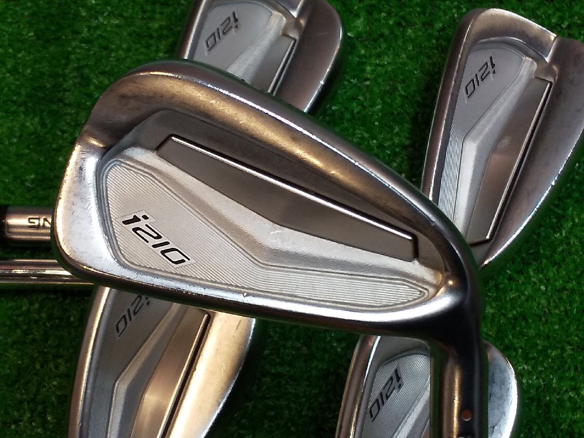 人気 ピン アイアン PING i210 ブラウンドット (S) N.S.PRO MODUS3 TOUR105 6I-PW 5本 *MP@1*L*077拍卖