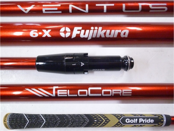 訳あり 中古Titleistタイトリスト ドライバー用 スリーブ付 シャフト単品US仕様VENTUSベンタスRED VELOCORE6【X】43.875*MP@1*N*223拍卖