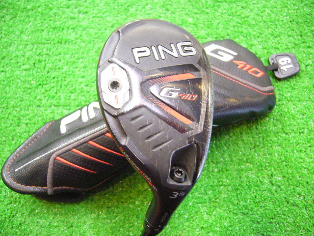 リシャフト ピン ユーティリティ PING G410 HYBRID U3 19度 ディアマナ サンプH 90 (S) ヘッドカバー付 レンチ無 *MP@1*L*050拍卖