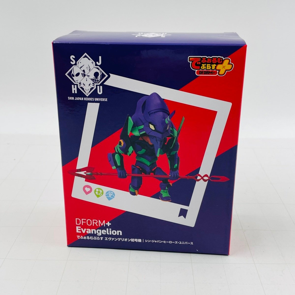 新品未開封 エルココ DFORM+ でふぉるむぷらす エヴァンゲリオン初号機 シン・ジャパン・ヒーローズ・ユニバース拍卖