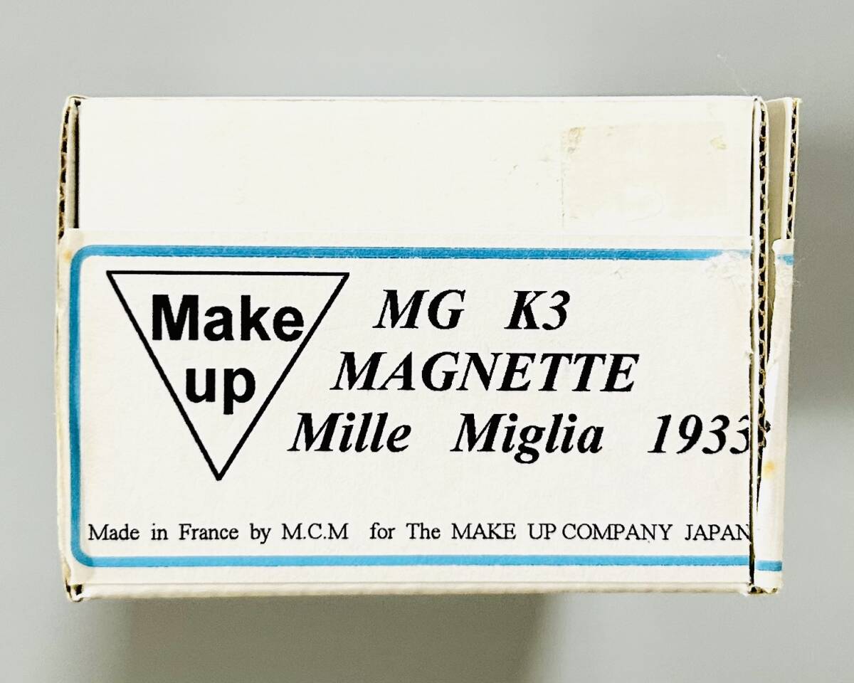 Make Up(メイクアップ)1/43 Scale「MG K3 MAGNETTE Mille Miglia 1933(MG K3 マグネット ミレミリア 1933 )」拍卖