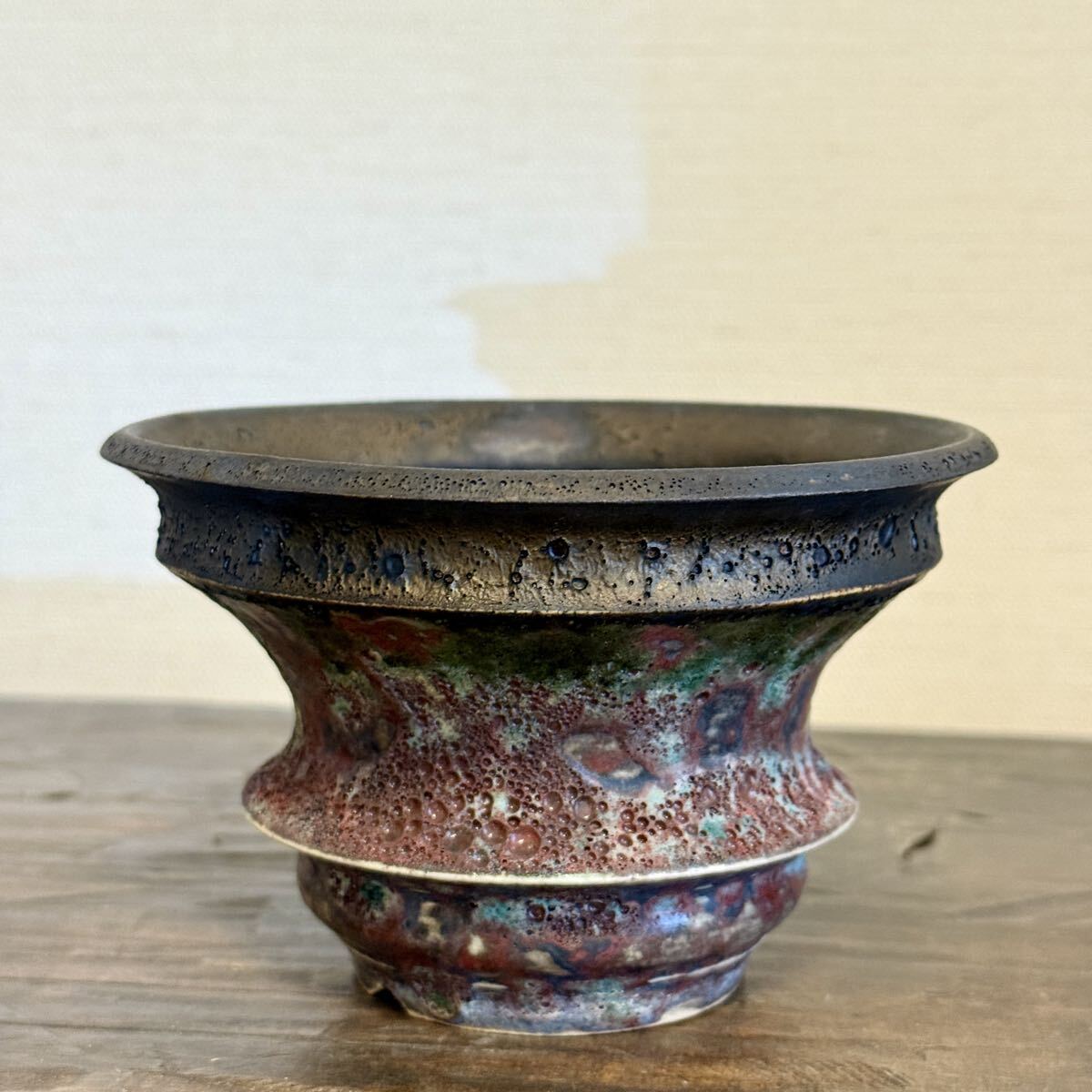 カタチ製作所 ドリッパー 正規品 作家鉢 植木鉢 陶器鉢 コーデックス 塊根植物拍卖