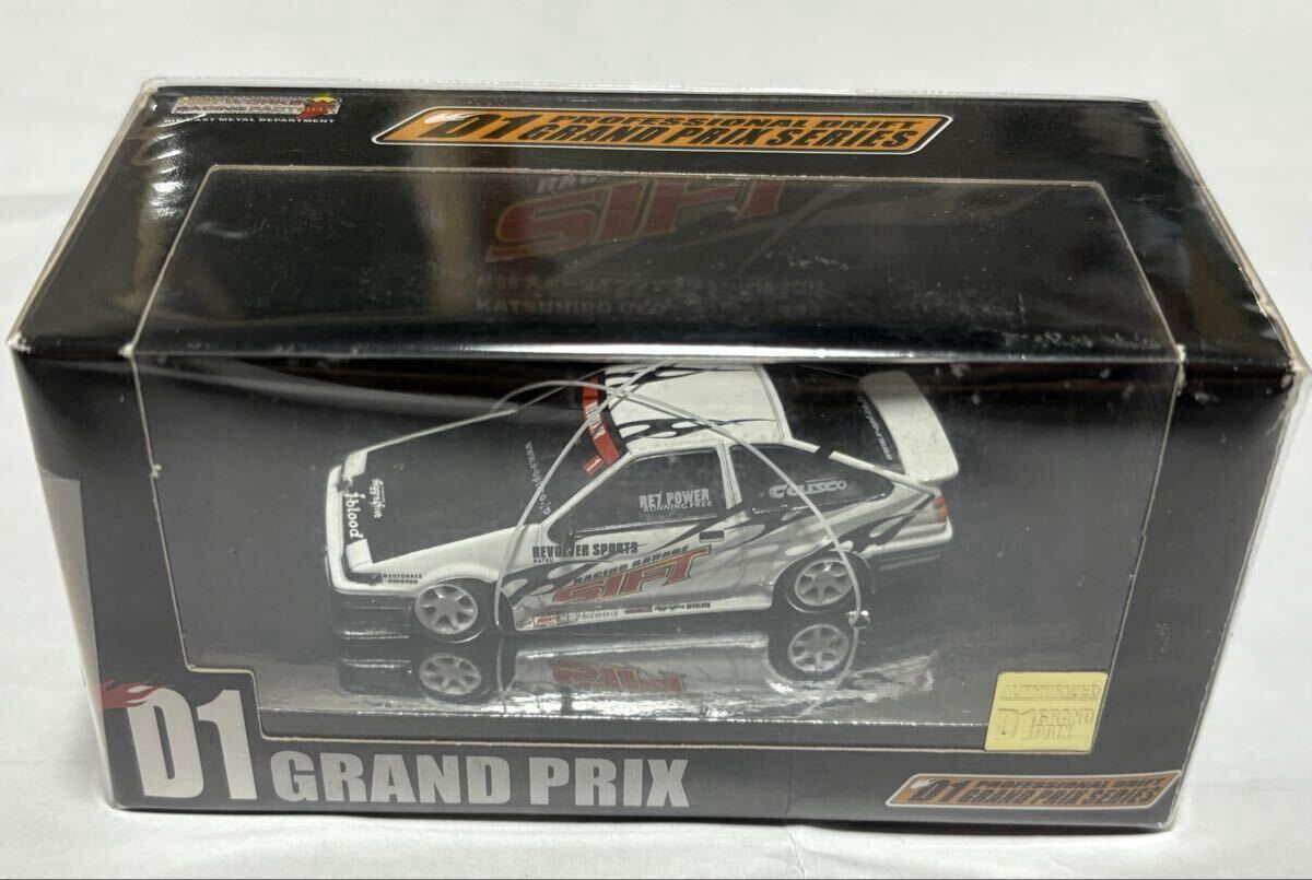 HOTWORKS 1/64 D1グランプリ トヨタ スプリンター トレノ AE86 上尾勝浩 D1GRANDPRIX DRIFT TOYOTA 旧車 86 希少拍卖