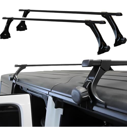 life_mart ルーフキャリア ルーフラック 2本セット 汎用 カーキャリア スクエアバー レインガーター フットセット ハイ拍卖