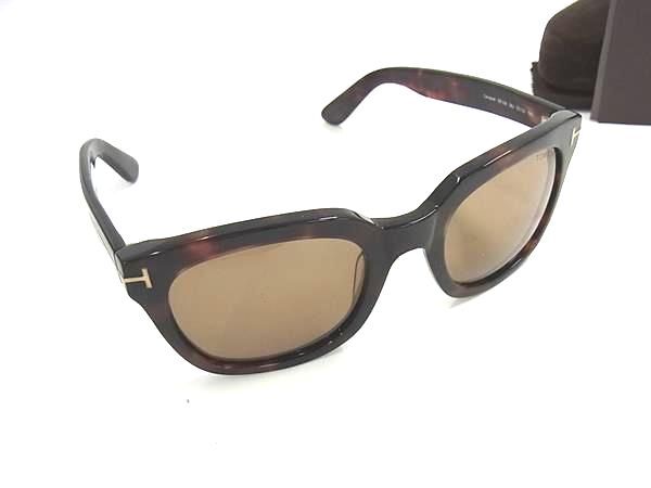 1円 ■美品■ TOM FORD トムフォード Campbell TF198 56J サングラス メガネ 眼鏡 レディース メンズ ブラウン系 FR1849拍卖