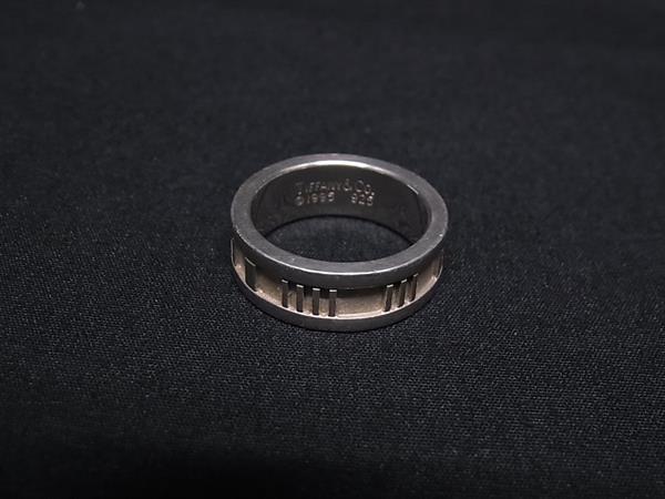 1円 TIFFANY&Co ティファニー アトラス SV925 リング 指輪 アクセサリー 約8号 レディース シルバー系 FN5118拍卖