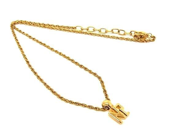 ■美品■ NINA RICCI ニナリッチ ネックレス ペンダント アクセサリー レディース ゴールド系 DG3950拍卖