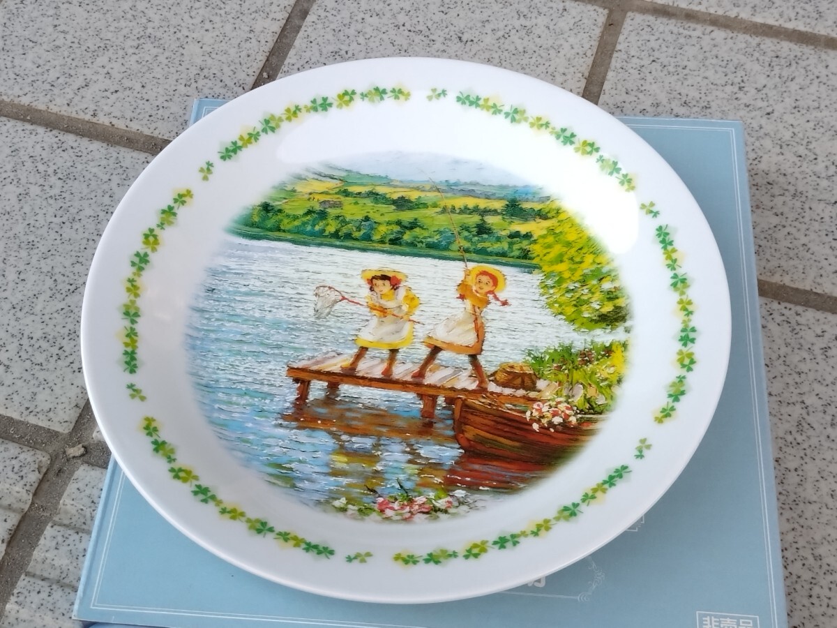 世界名作劇場 赤毛のアン きらめきの湖 お皿 未使用 非売品拍卖