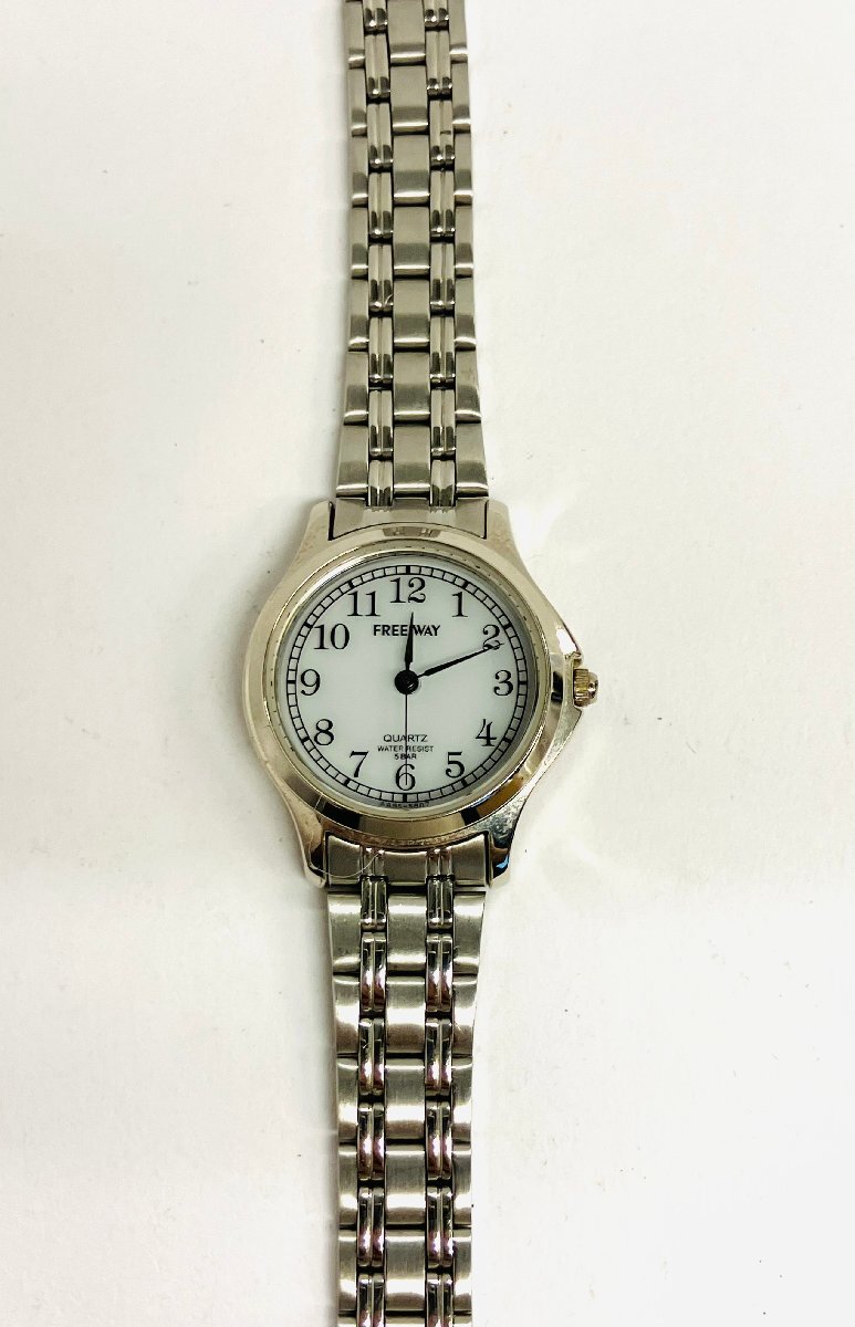 qow.ZCT06 シチズン FREE WAY/フリーウェイ 白盤×ステンレス EL31 腕時計 ソーラーメイト 電源式クオーツ ジャンク品 拍卖