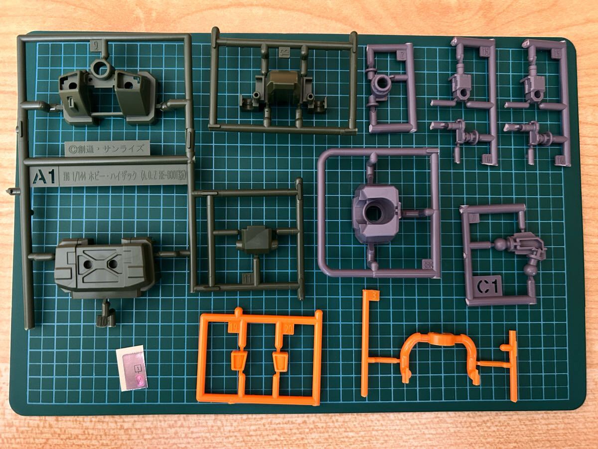 未組立品 HG 1/144 ハイザック・カスタム(A.O.Z RE-BOOT版) ボディパーツ バンダイ ガンプラ拍卖