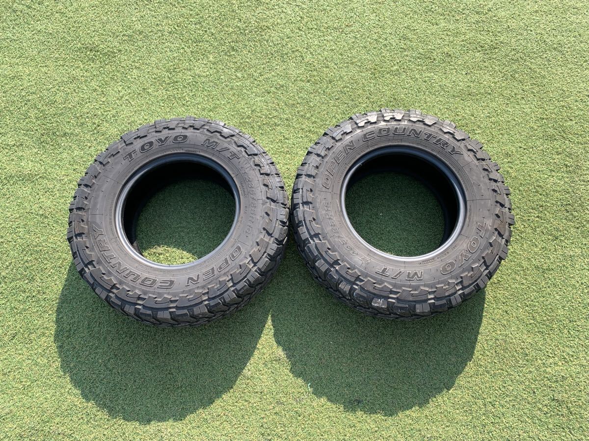 2021年製 TOYO TIRES OPEN COUNTRY M/T 235/85R16 2本 トーヨー オープンカントリー MT 【A7729-1】拍卖