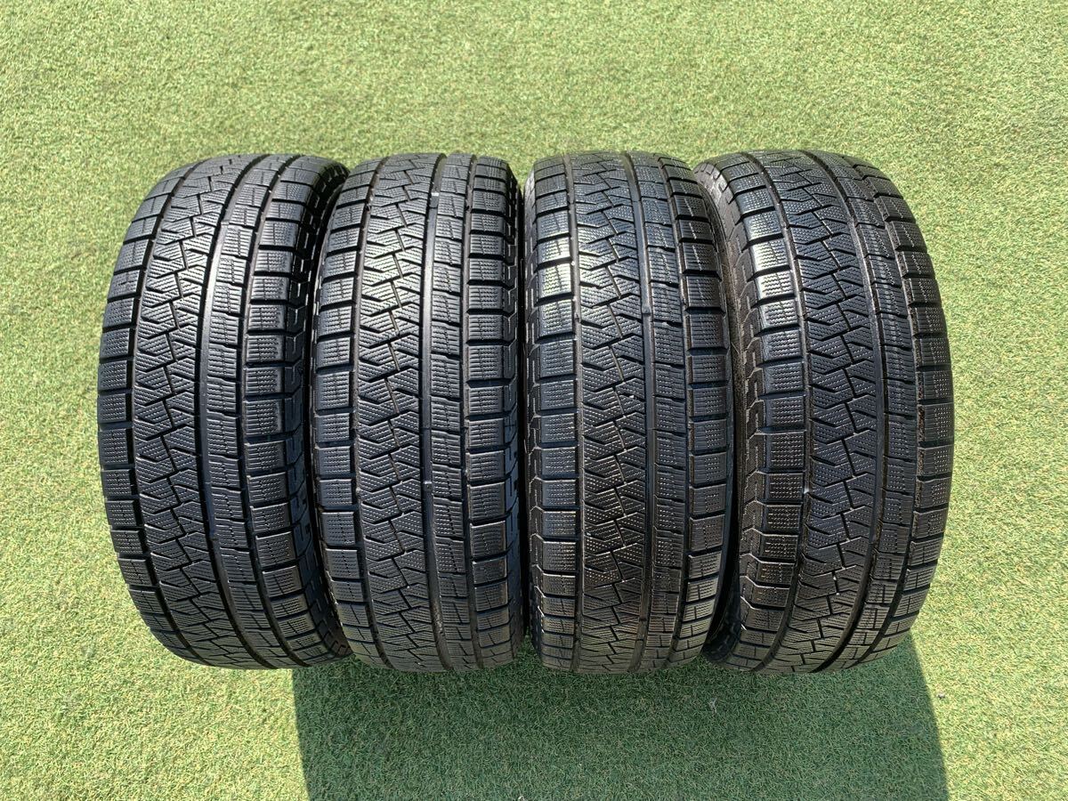 ピレリ ASIMMETRICO 195/65R15 2017年製 4本セット 15インチ スタッドレスタイヤ 残り溝7.3mm前後 【D7819-9】拍卖