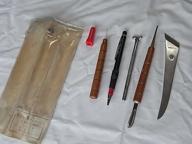 粘土用工具セット 5点 奈稚子のロマンドール 拍卖