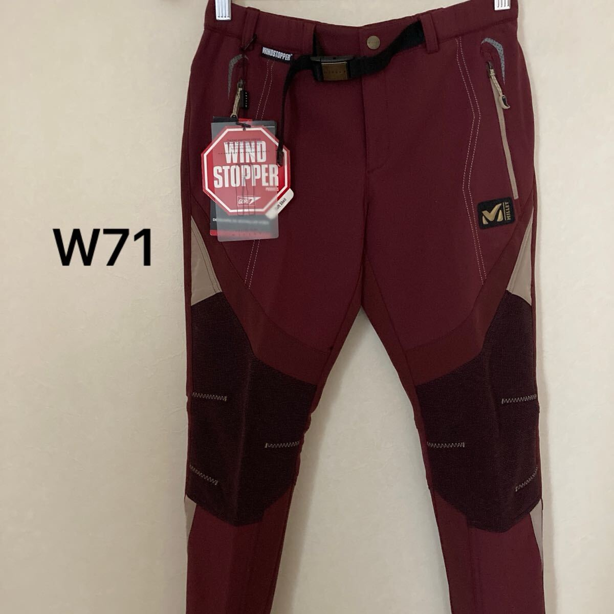 ミレー 登山 パンツ トレッキング アウトドア ズボン キャンプ 防風 耐水 撥水 裏起毛 厚手 ストレッチ エキスパート スリムフィット W71拍卖