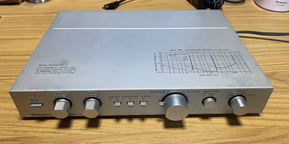 テクニクス Technics プリアンプ コンサイス CONCISE SU-C01拍卖