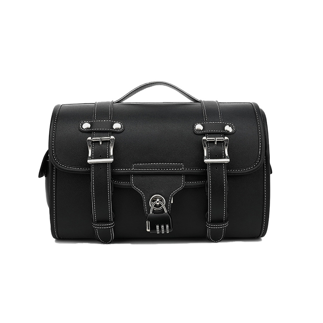 バイクバッグ 撥水 汎用 大容量 ツーリングスモールバッグ (ブラック) フロントバッグ リアバッグ ツーリング 自転車拍卖