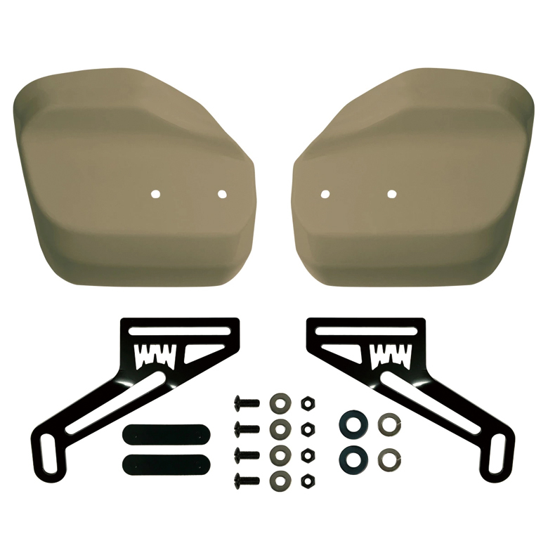 取り寄せ2週間~4週間 ナックルガード ハンターカブ CT125 用 HONDA 純正色 (マットフレスコブラウン) 傷防止拍卖