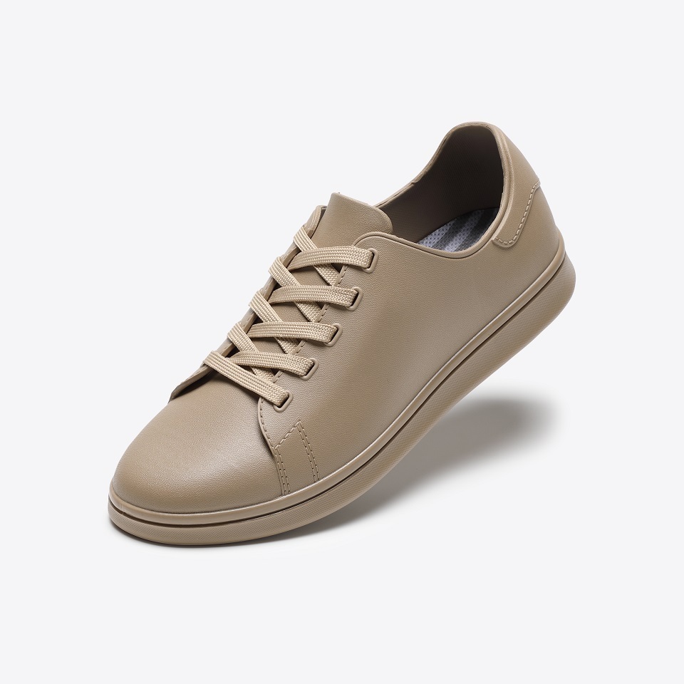 防水シューズ レインスニーカー レインシューズ ( ベージュ 24cm ) メンズ レディース 洗車 耐油 滑りにくい 完全防水拍卖