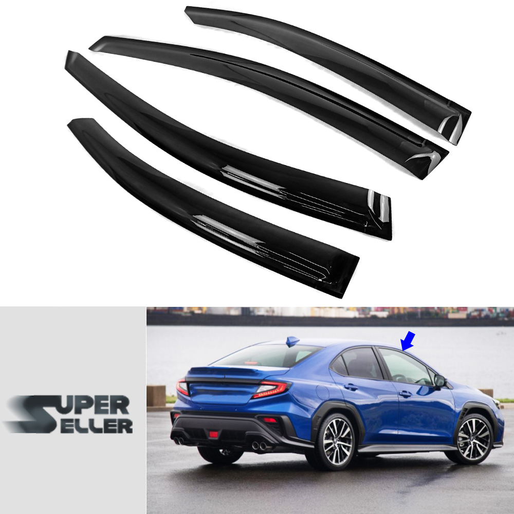 【即納品】OE Type スバル・WRX(2代目)VB系 S4 STI Sport R EX・S4 GT-H EX 雨よけ ウィンドウバイザー 4PCSセット PC材質 2022+拍卖