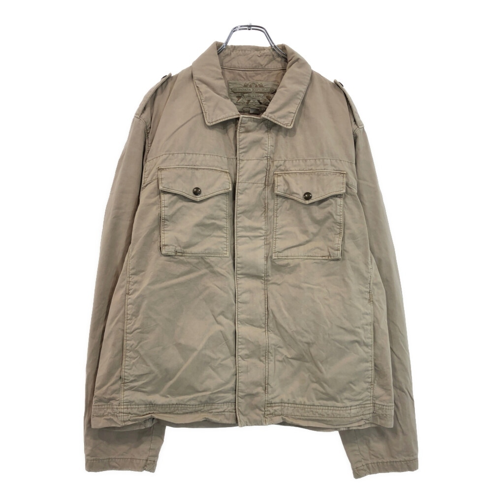 00年代 Banana Republic バナナリパブリック サファリジャケット アウトドア ベージュ(メンズ XL)中古 古着 U9791拍卖