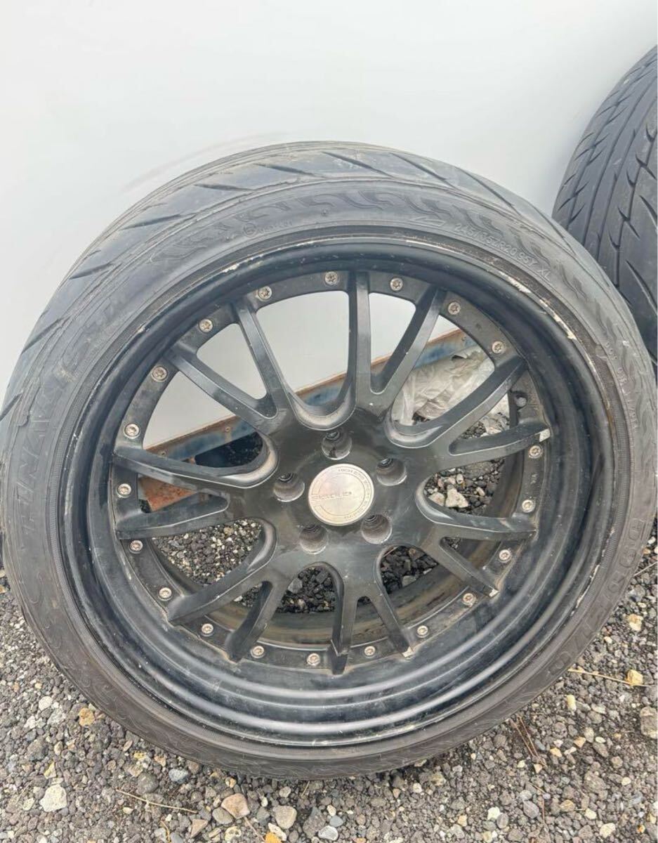 新潟発 深リム 20インチ Work gnosis ワークグノーシス拍卖