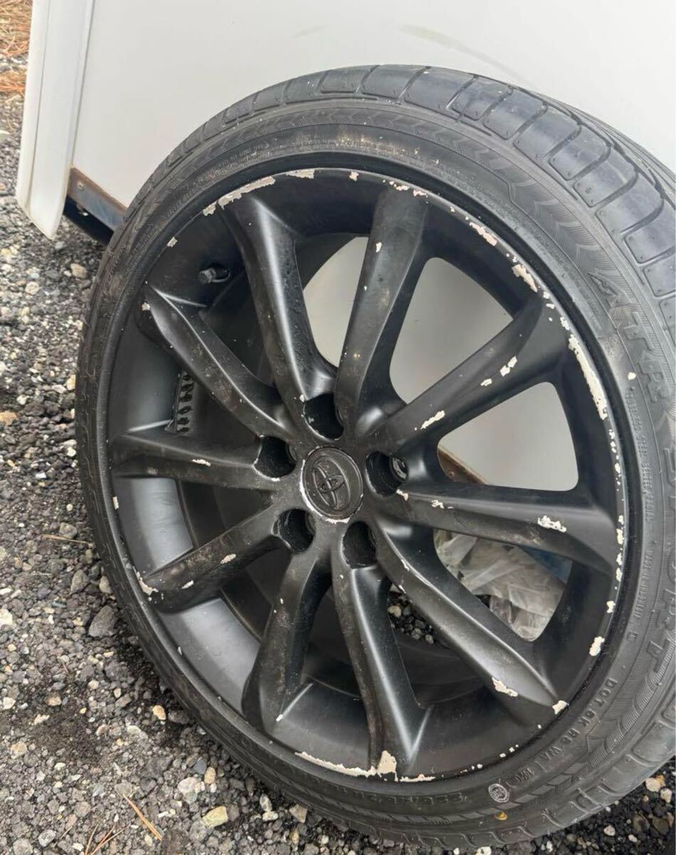 新潟発 grx130 grx133 grx135 トヨタ 純正ホイールタイヤセット拍卖