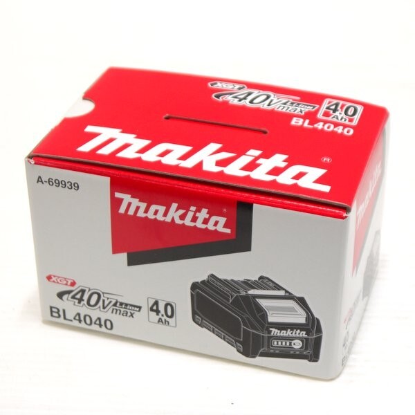 マキタ makita リチウムイオンバッテリー BL4040 A-69939 未使用 40Vmax 4.0Ah 純正品 電動工具 ≡DT6485-拍卖