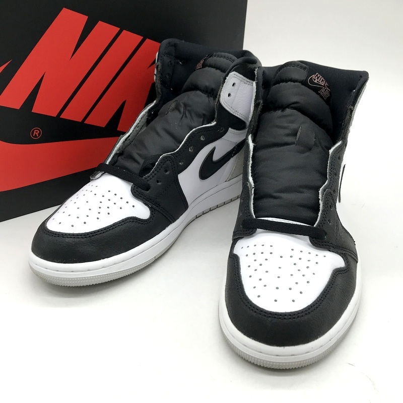 Nike ナイキ スニーカー Air Jordan 1 High OG Bleached Coral 555088-108 箱付 タグ付 エアジョーダン 1 ハイ OG 27.5cm 靴 B14653◆拍卖