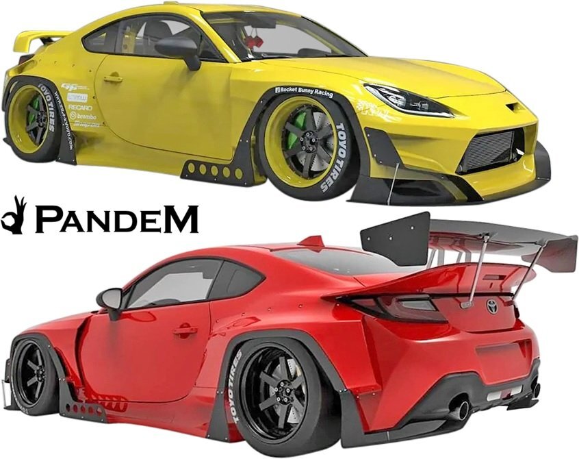 【M's】TOYOTA GR86 ハチロク ZN8 (2021y-) PANDEM V1.5 エアロキット 10点 パンデム エアロパーツ セット ワイド 新型 現行モデル拍卖