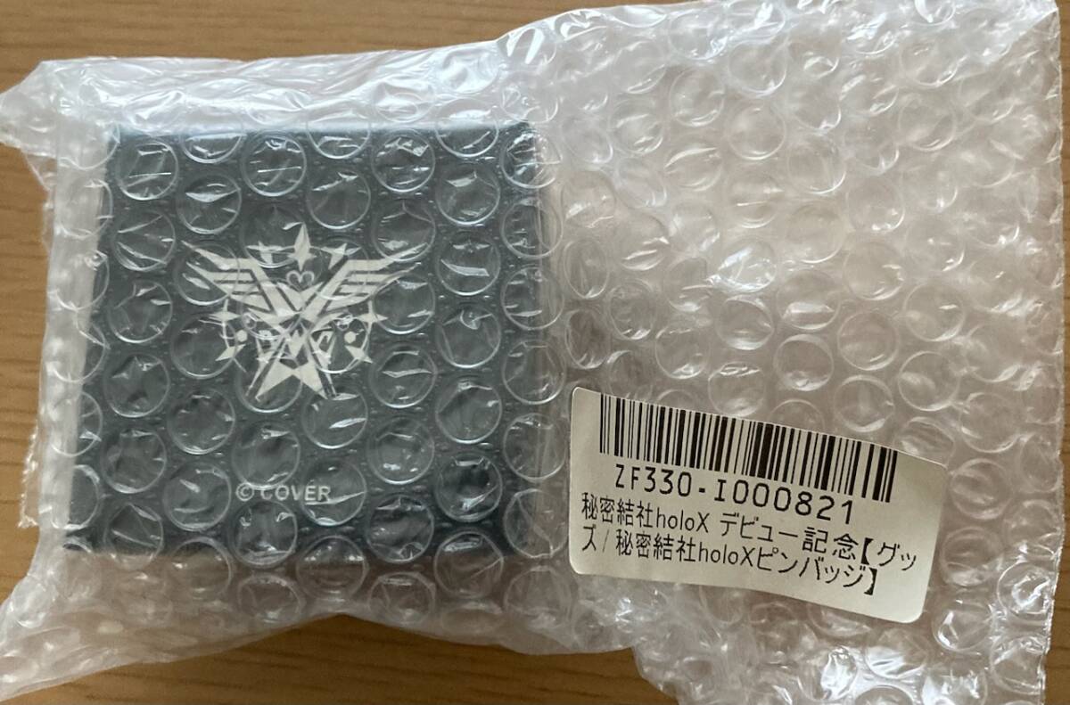 HOLOX ピンバッジ lapel pin ホロックス hololive ホロライブ debut デビュー記念拍卖