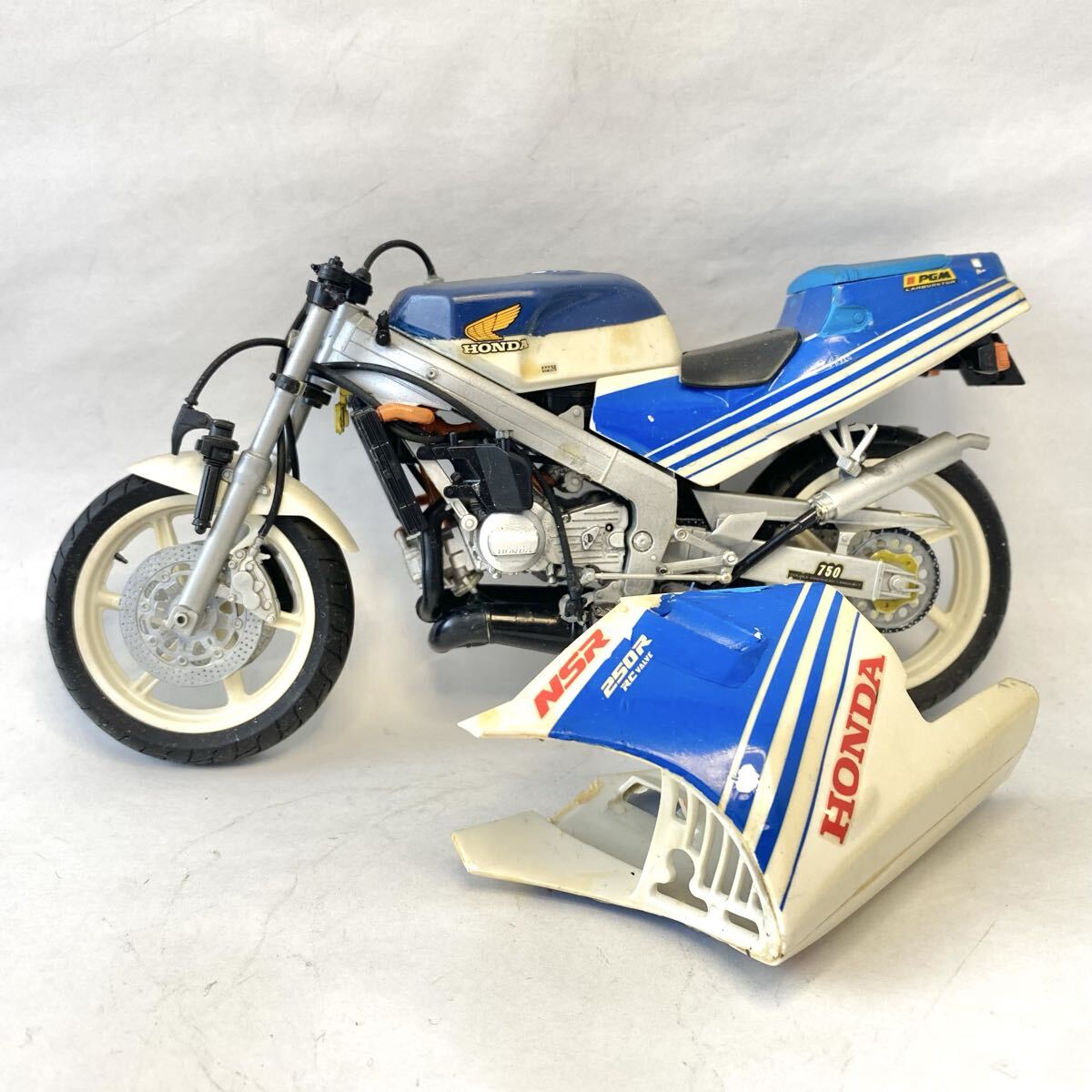 アオシマ ホンダ NSR250R MC18 88年式 プラモデル 模型 1/12 バイク オートバイ レーサーレプリカ 旧車 走り屋拍卖