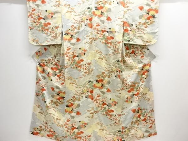 ys7477617; 宗sou 草花模様着物【大正ロマン】【着】拍卖