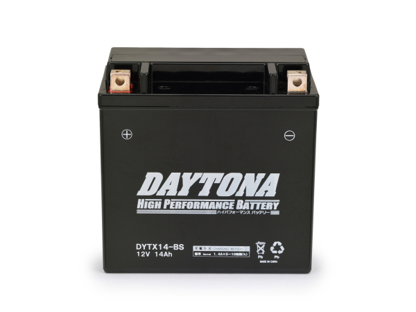 デイトナ ハイパフォーマンスバッテリー DYTX14-BS ゼファー1100装着可拍卖