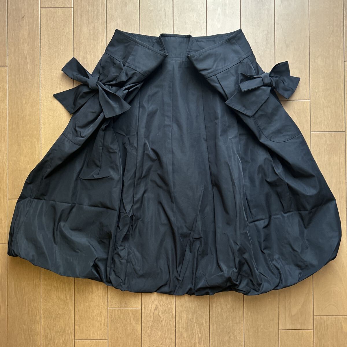 ☆美品!Bee.honeyバルーンスカート/ブラック/L★拍卖