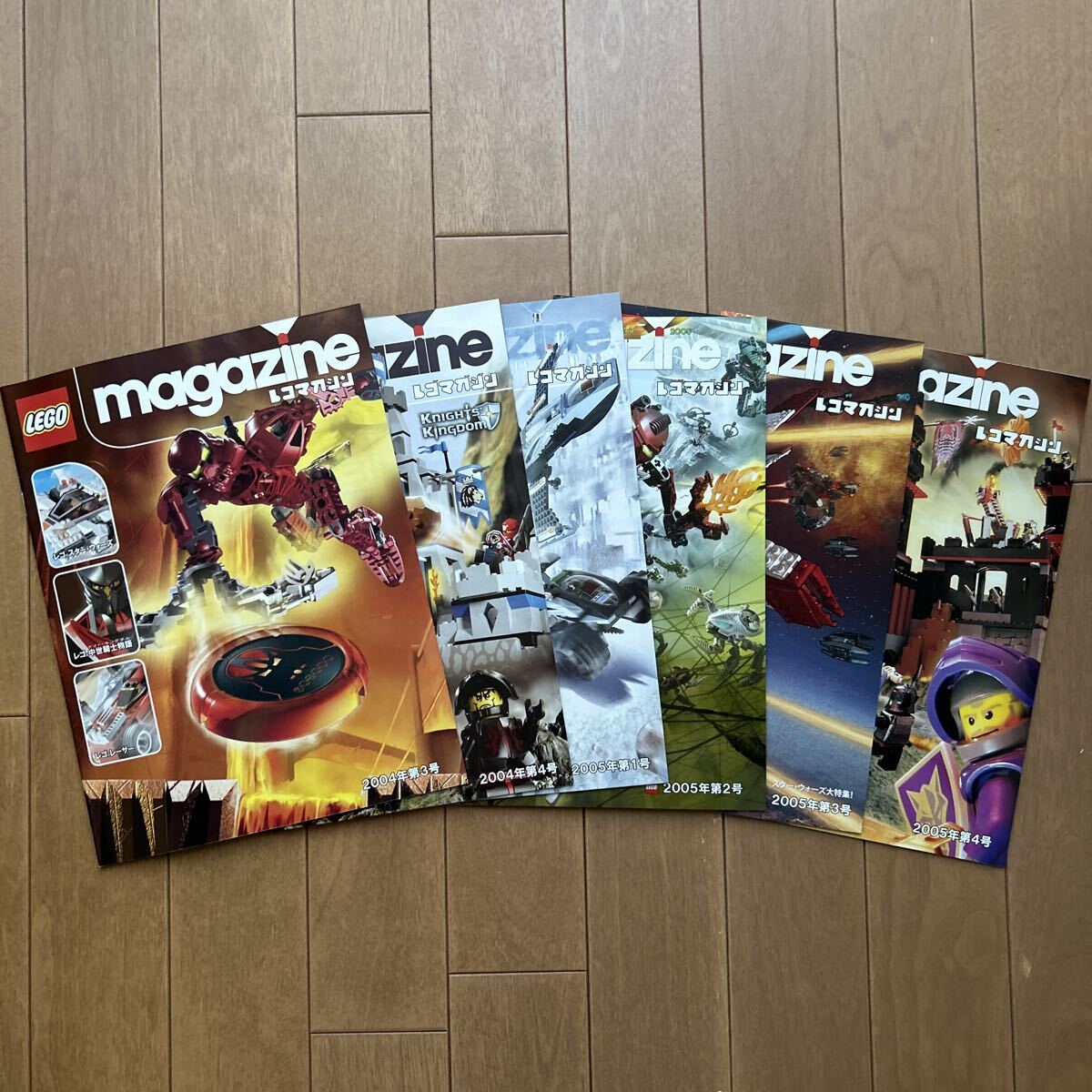 ☆レア!会員限定LEGOマガジン/2004年第3号〜2005年第4号/6冊+おまけ★拍卖