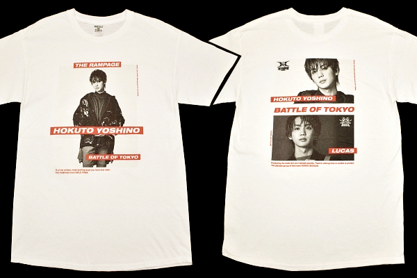 Y-9630★送料無料★美品★吉野北人 BATTLE OF TOKYO ENTER THE Jr EXILE エグザイル★ホワイト白色 半袖 T-シャツ L相当拍卖
