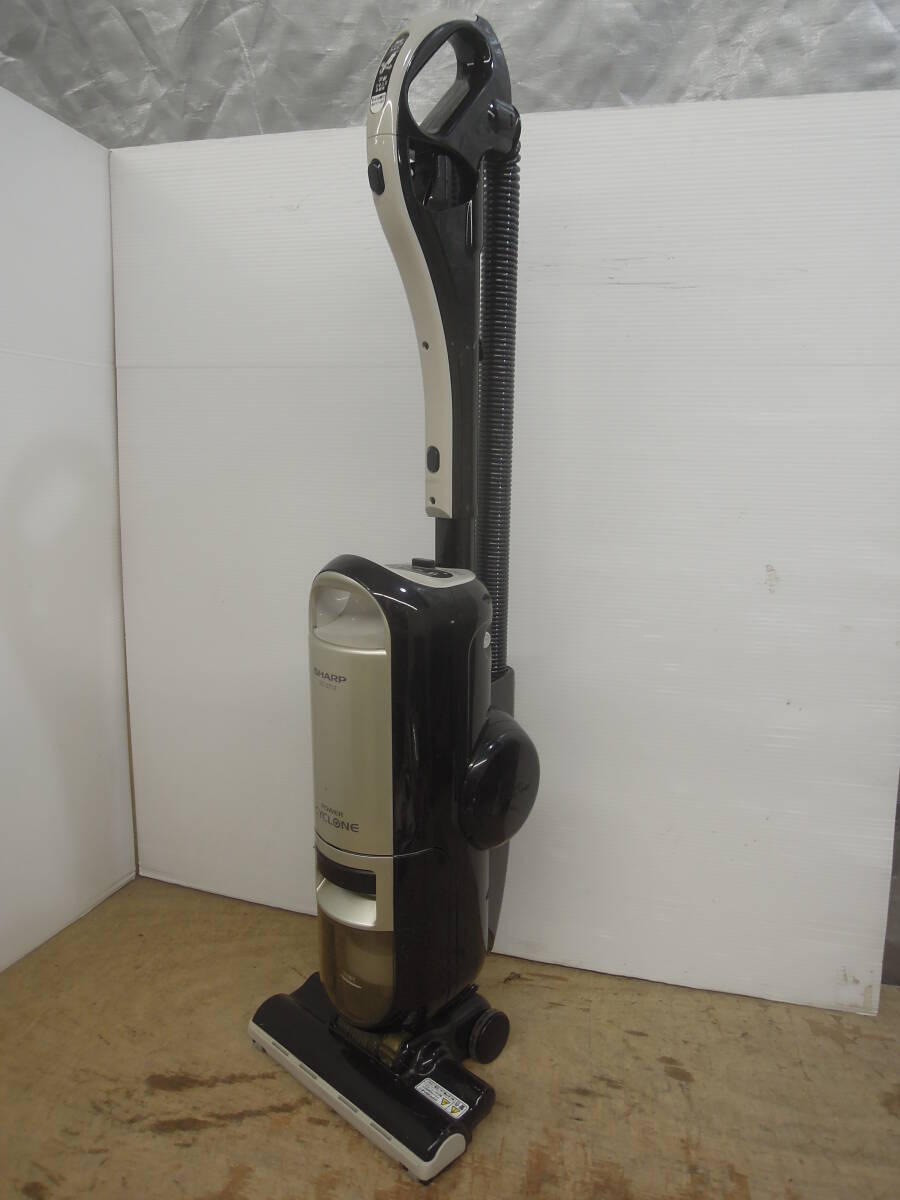 ♪SHARP シャープ スティックタイプ EC-ST12-N 2011年製 サイクロン掃除機 動作確認 送料は説明欄 ※ジャンク品扱い ■140拍卖