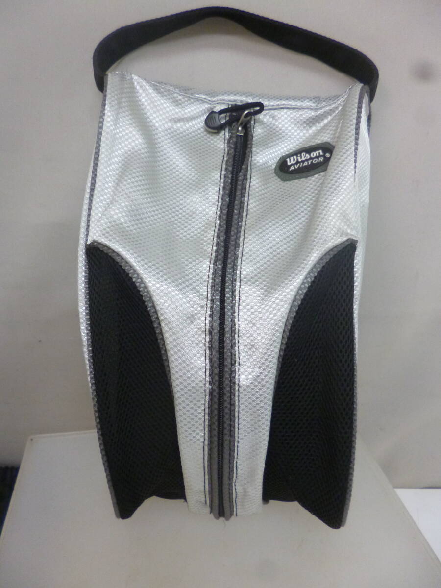 ★41)ゴルフシューズケース・ウィルソン Wilson Aviator 箱、説明書なし※中古-使用感現状品■60拍卖