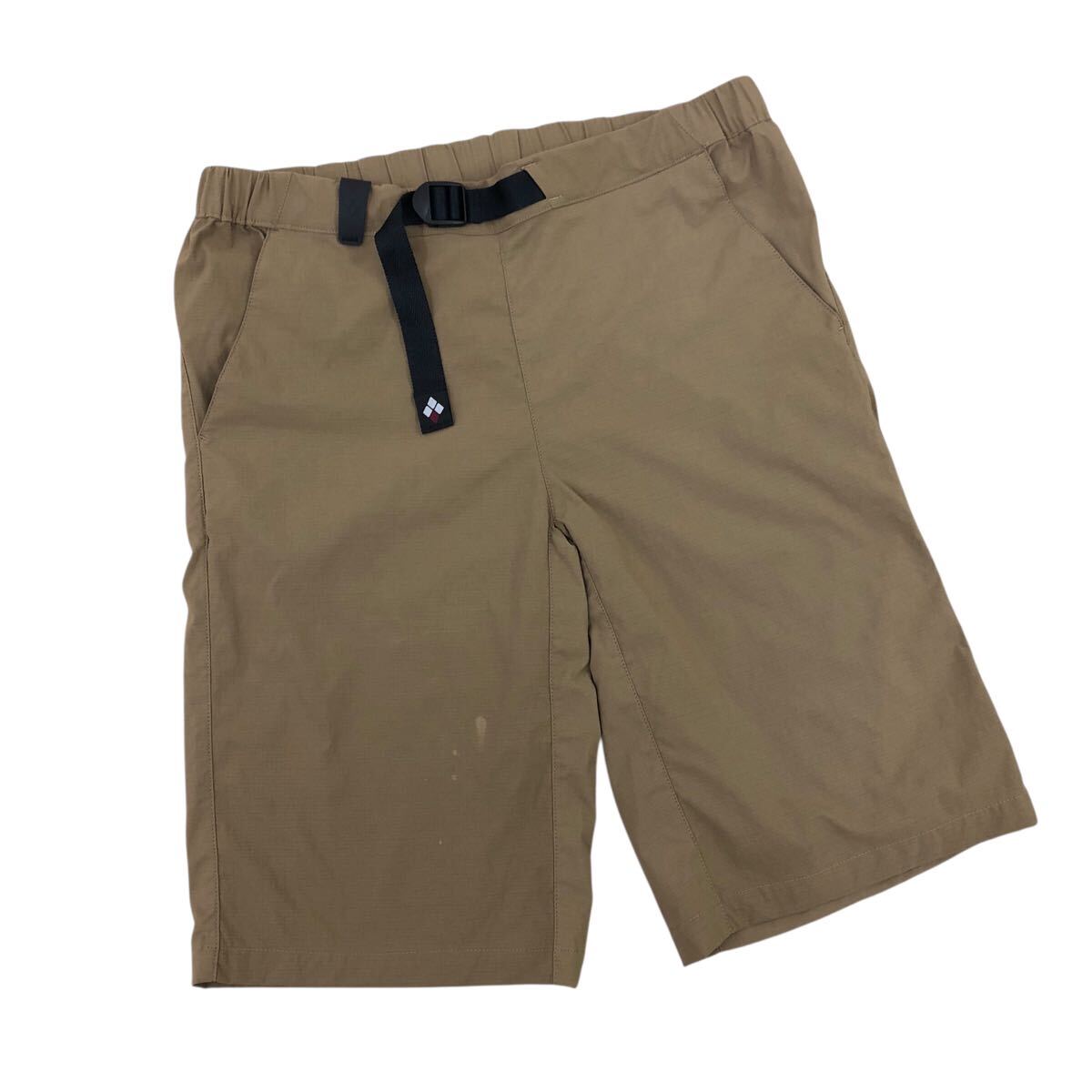 8Nm319-21 mont-bell モンベル ストレッチO.D.ニーロングショーツ ハーフパンツ クライミング パンツ アウトドア ボトムス ベージュ M拍卖