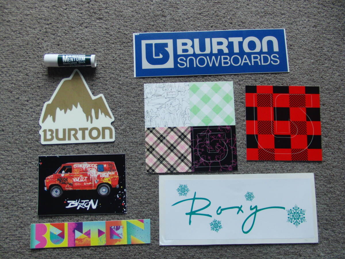 ★新品未使用・希少・Burton/バートン& ?・ステッカー・美品・7枚Bセット拍卖