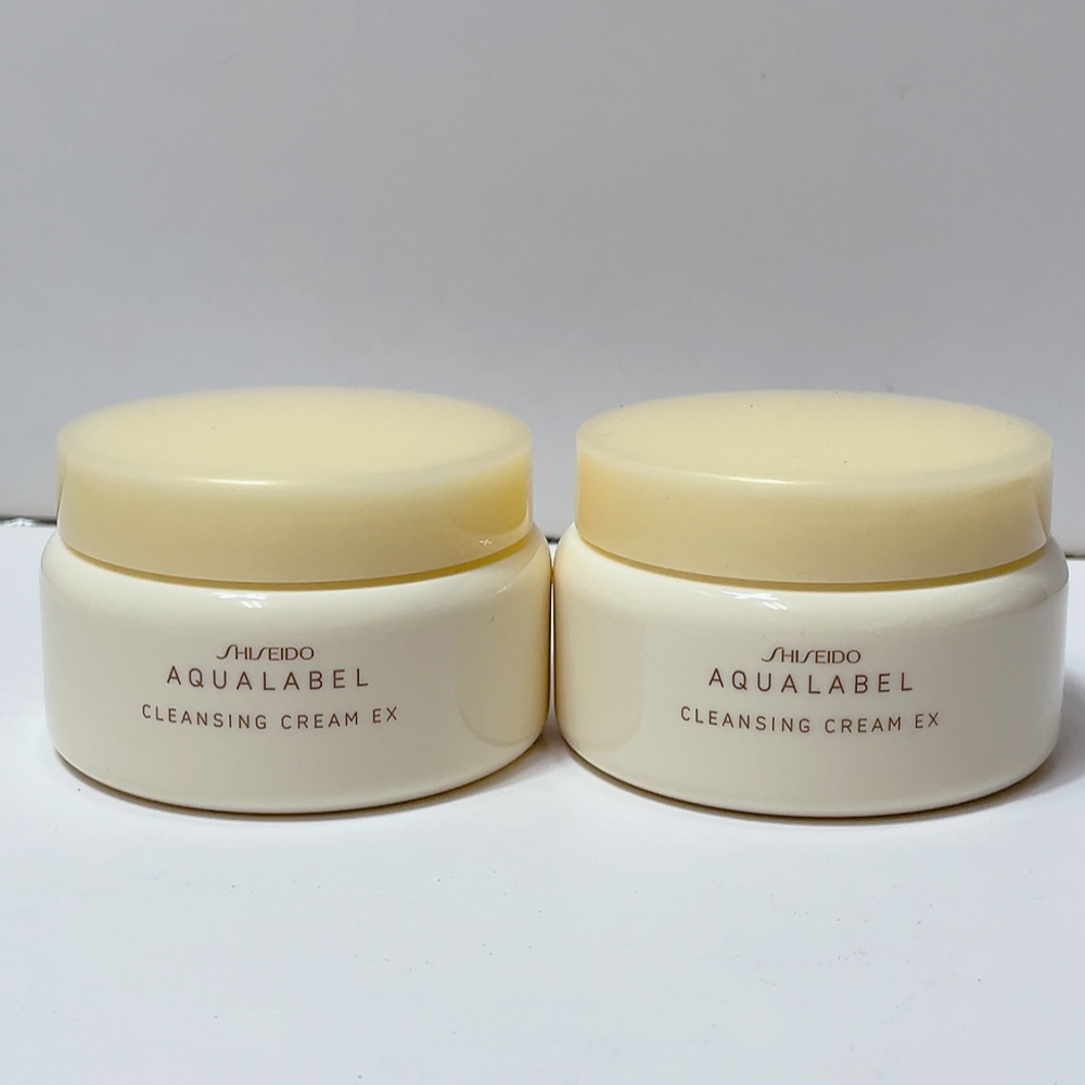 即決 送料無料 未使用 保管品★メーク落としクリーム 資生堂 アクアレーベル 125g×2個★エイジングケア メイク落とし+マッサージ+保湿拍卖