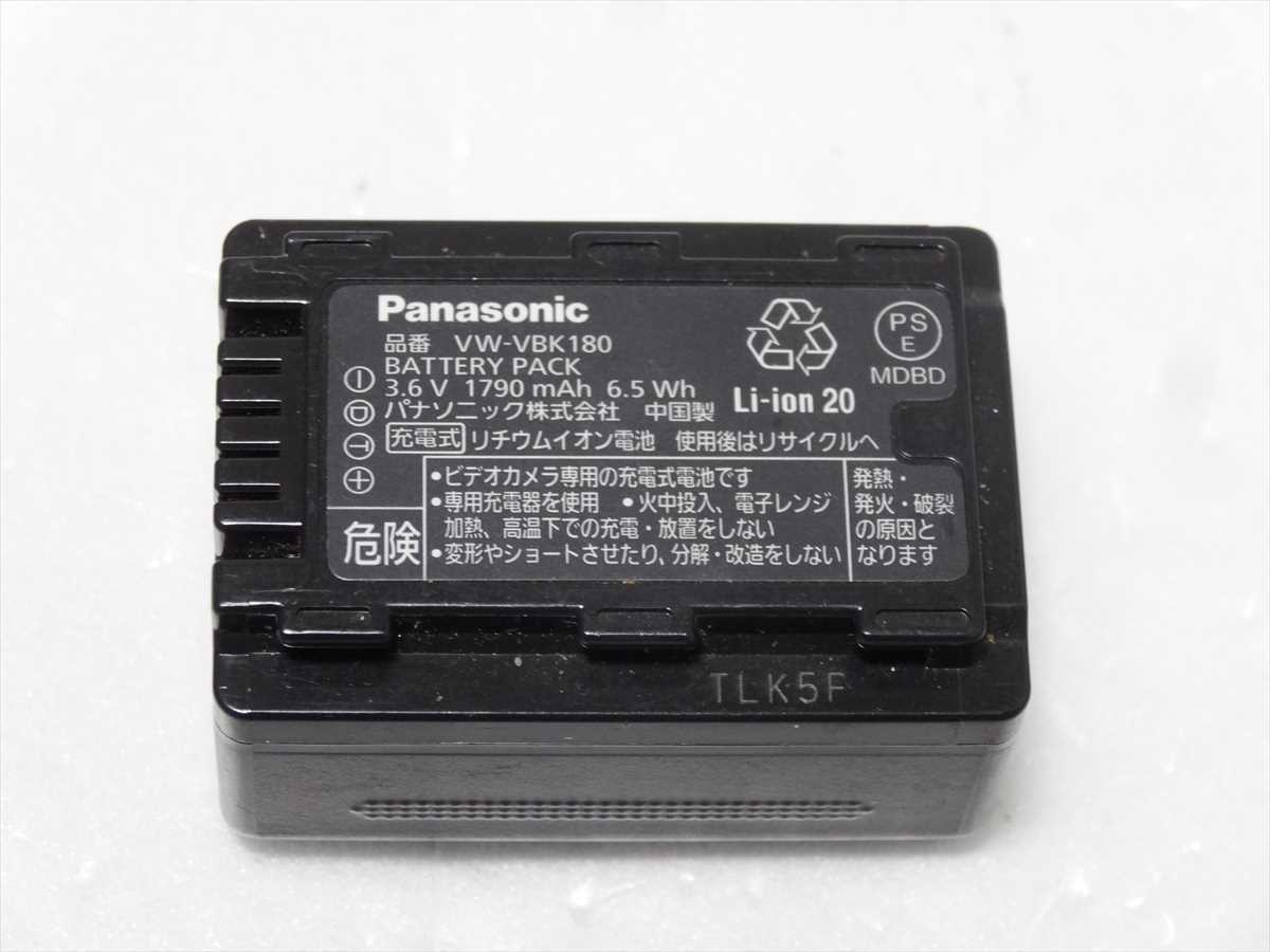 Panasonic 純正 バッテリー VW-VBK180 パナソニック 電池 送料180円 521拍卖