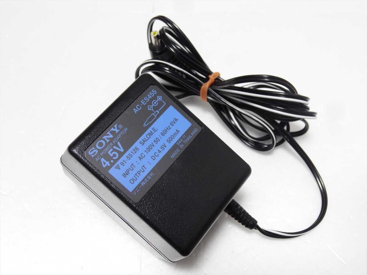 美品 SONY AC-ES455 純正 ACアダプター ソニー 充電器 D-EJ985 D-EJ885 D-NE800 用 送料660円 027拍卖