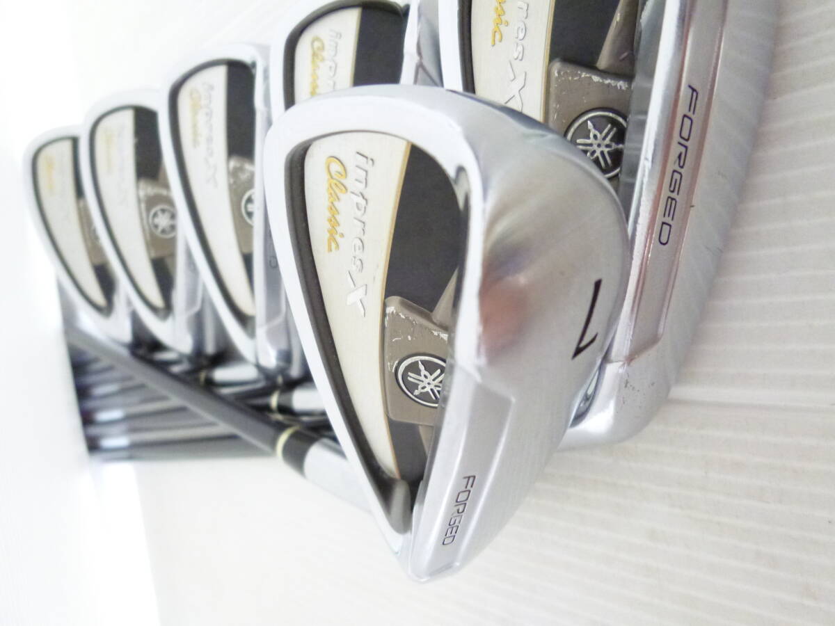 シリーズ最新モデル!!! ◆◆ 最高級 ヤマハ inpresX クラシック FORGED TBX-412i Rフレックス ◆◆ 7#-Sw 6本セット拍卖