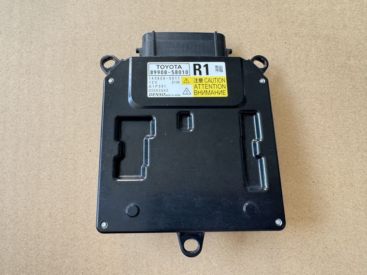 30 アルファード ヴェルファイア 前期 純正 LED ヘッドライト コンピューター 右 R1 89908-58010 agh30 agh35 ggh30 ayh30拍卖