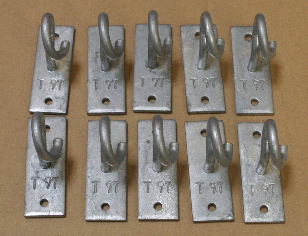 ★10個セット C型金物 2つ穴 経年保管品 現状品 動作未確認 詳細不明★拍卖