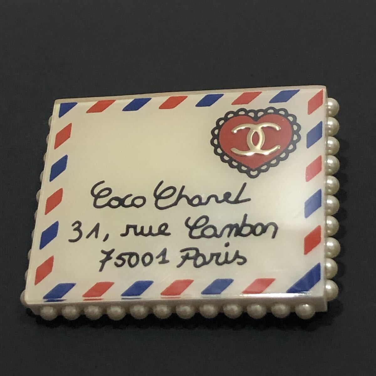 シャネル パール ブローチ B19C (管ZA07 X25 )拍卖